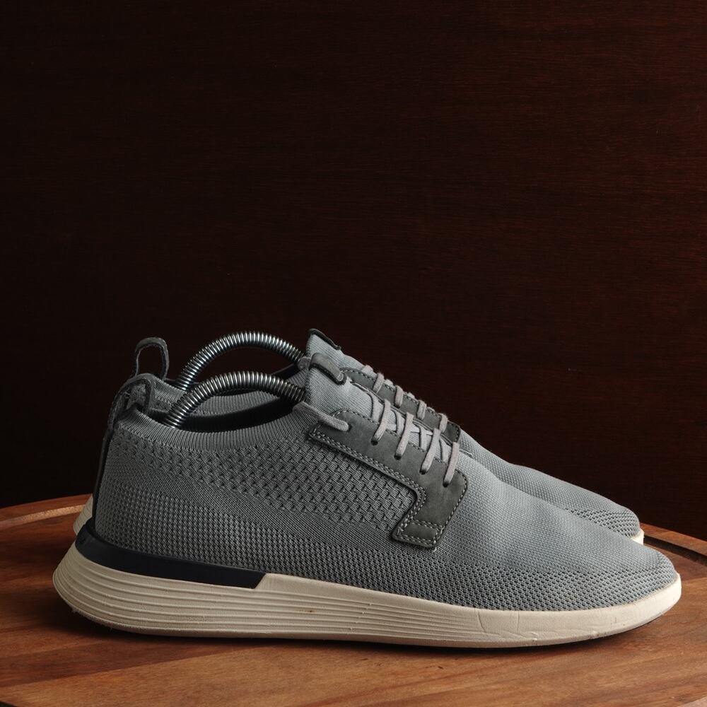 Wolf & Shepherd Shoes Mens Size 9 Blue Gray SwiftKnit Derby Casual Knit Sneaker